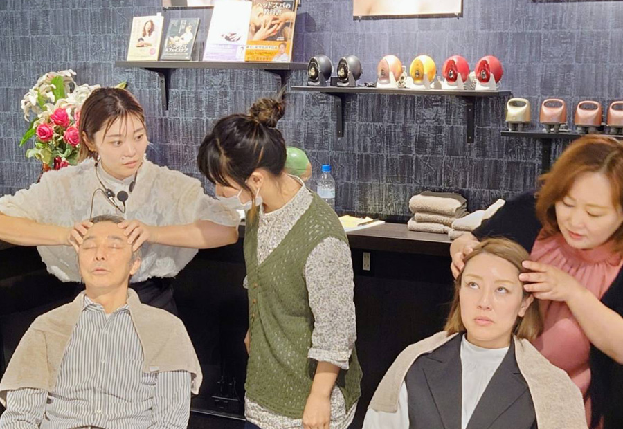 ドライヘッドマッサージ2DAY講座03